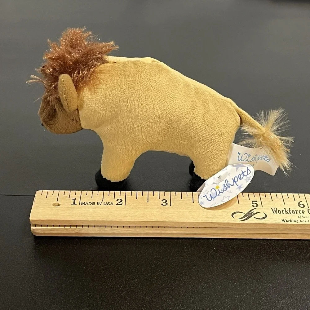 RARE Wishpets BIFF Buffalo Plush 5